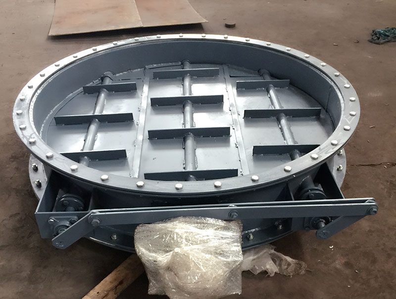 手動(dòng)三軸圓風(fēng)門(mén)