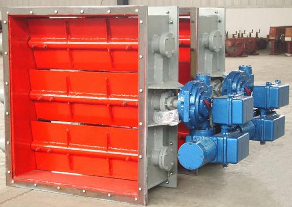 雙百葉窗式擋板門(mén)2